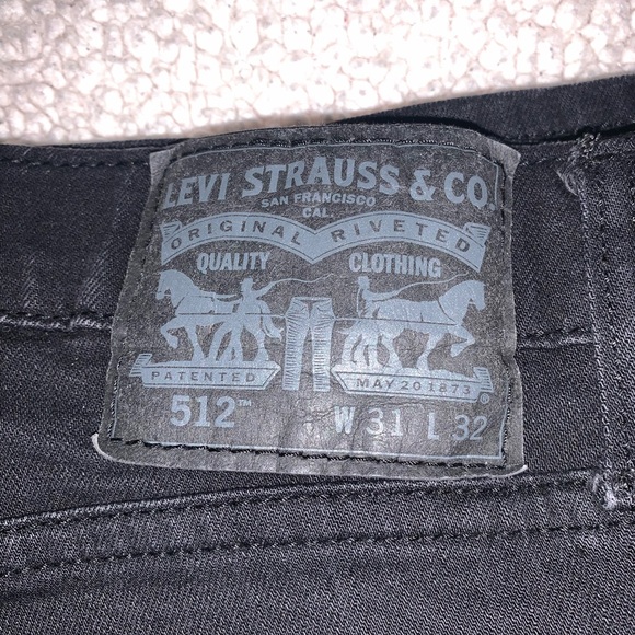 Levi’s 512 thrashed distressed jeans - Picture 5 of 9